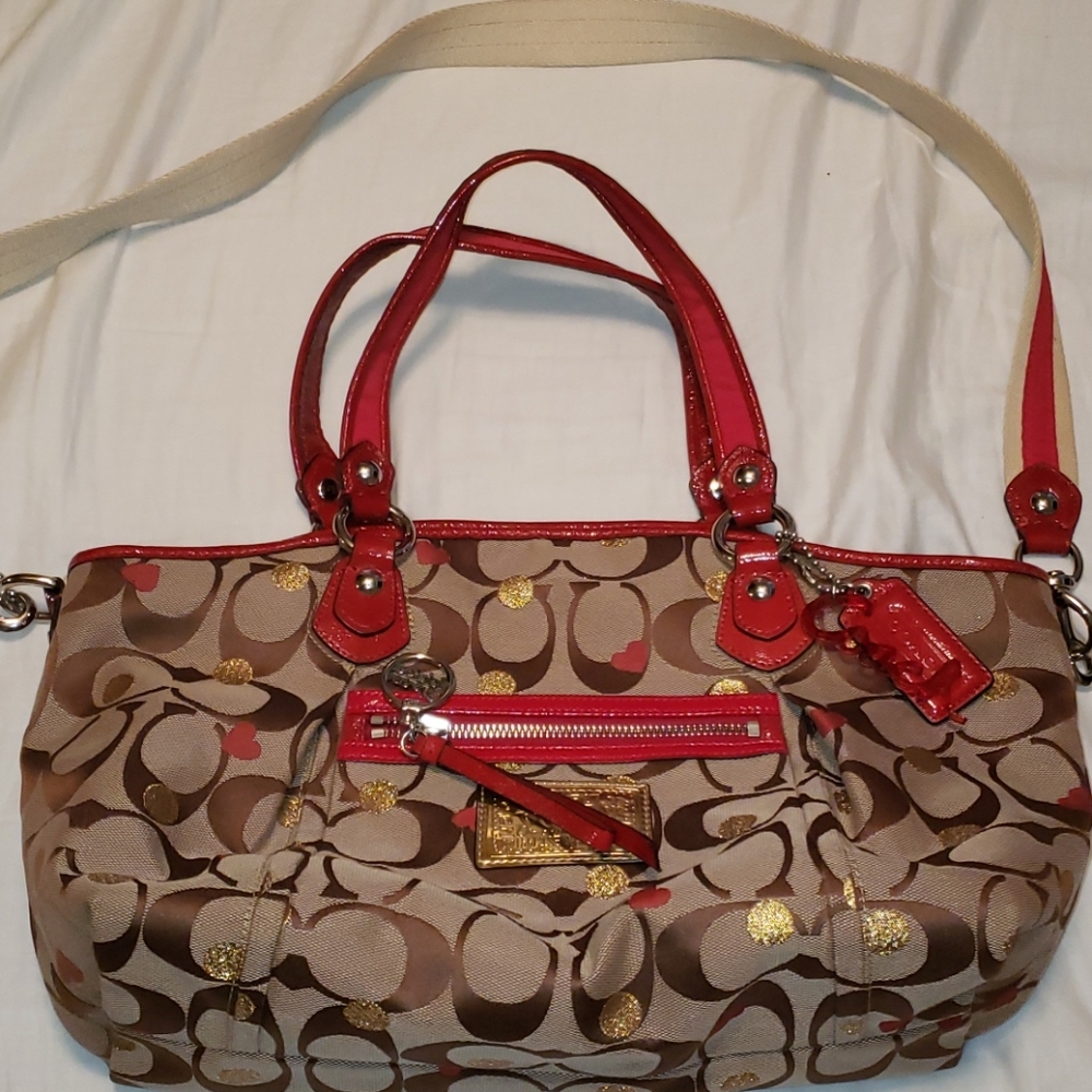Coach Poppy Over The Shoulder Purse
